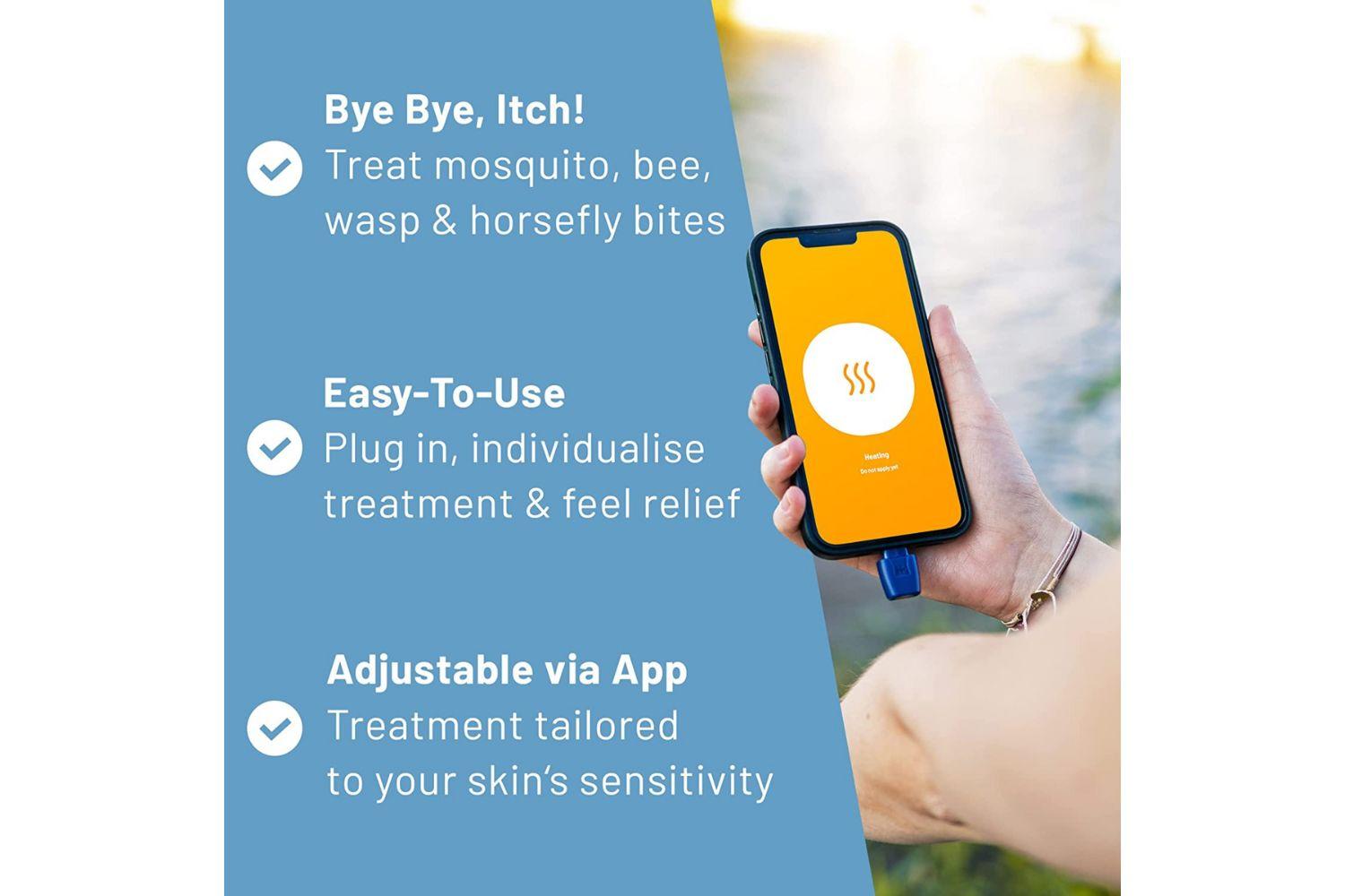 Heat It Smartphone Powered Insect Bite Healer | Chemical-free | Android (usb-c)-3