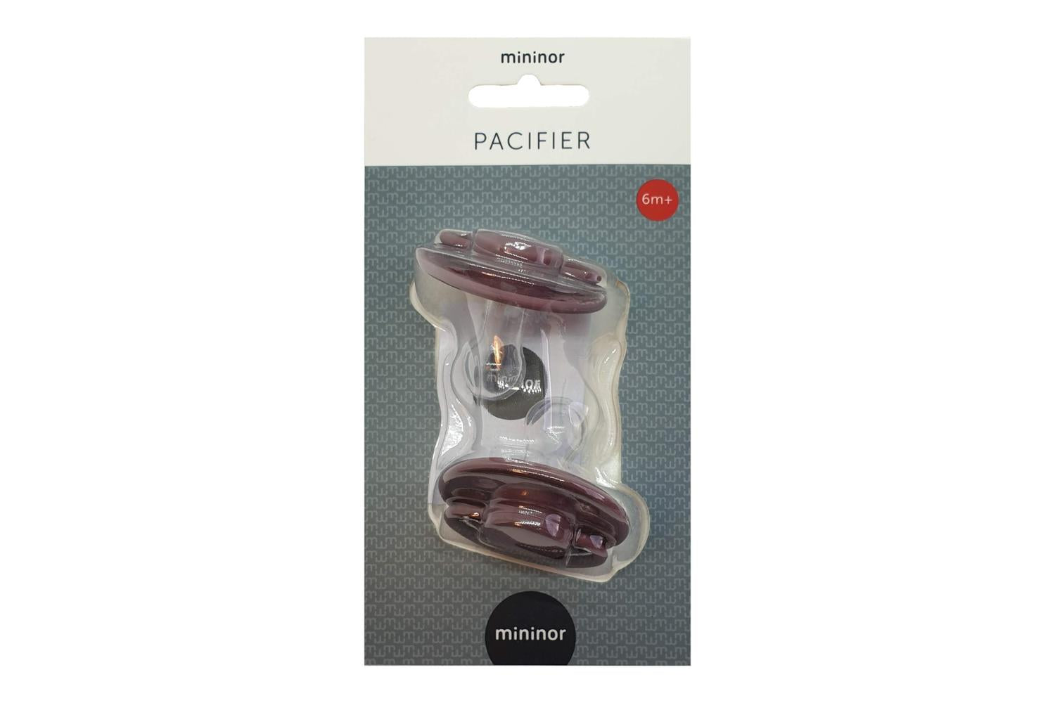 Mininor Silicone Soother | 6m+ | Purple-3