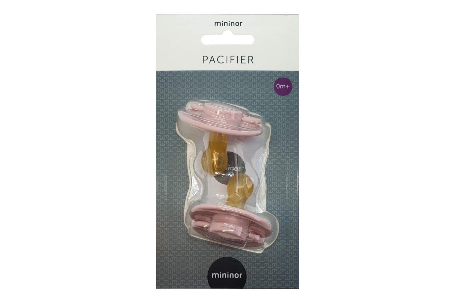 Mininor Round  Latex Soother | 0m+ | Red-3