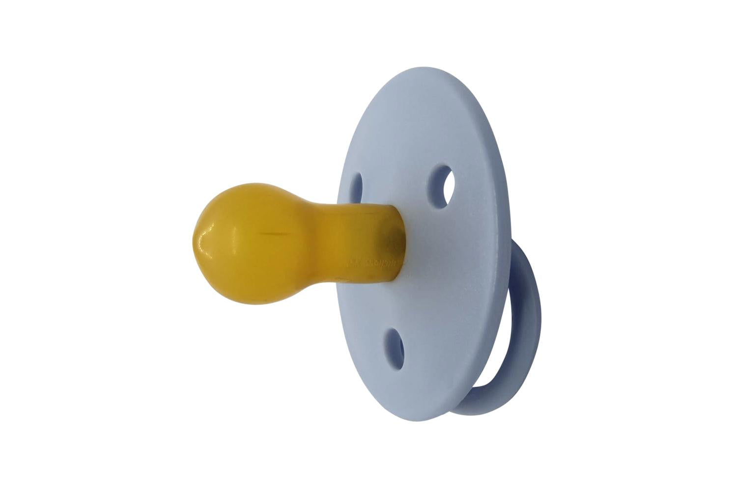 Mininor Round  Latex Soother | 0m+ | Blue