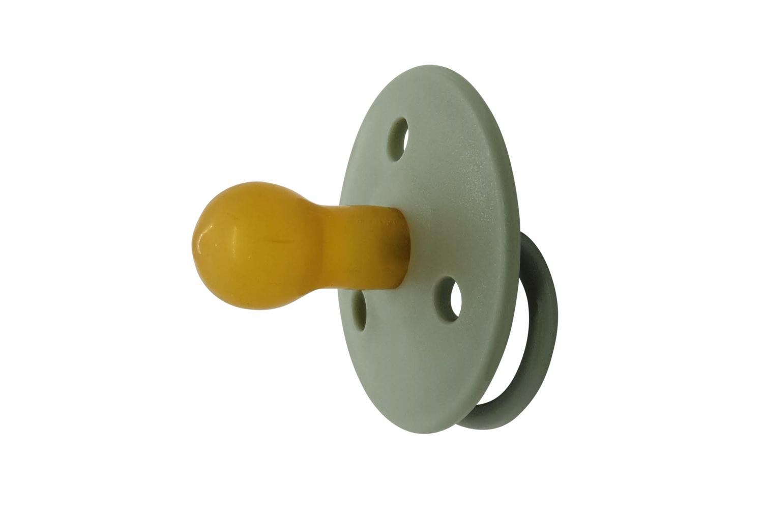 Mininor Round  Latex Soother | 0m+ | Green
