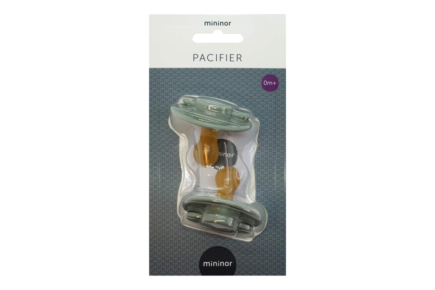 Mininor Round  Latex Soother | 0m+ | Green-3