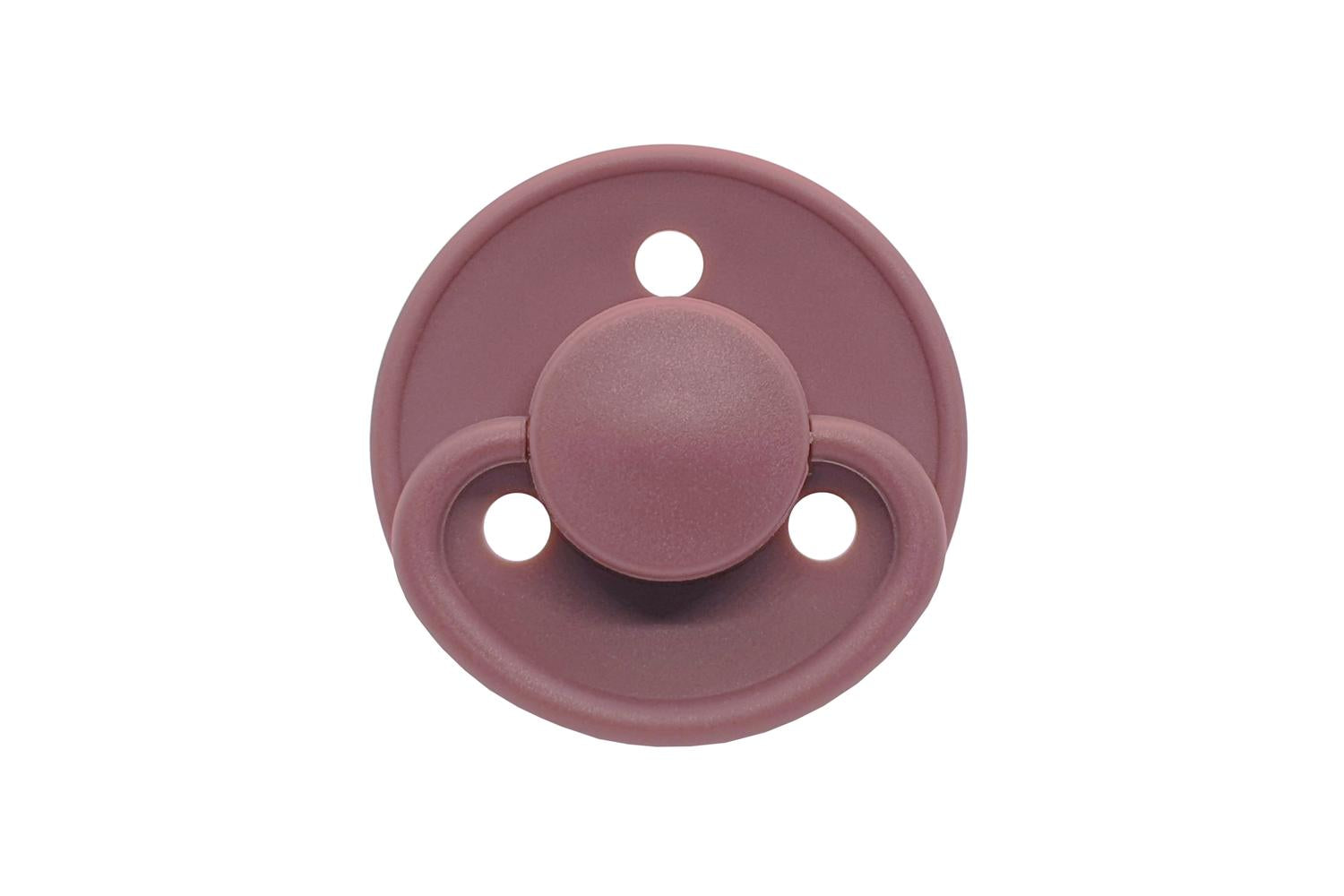 Mininor Round  Latex Soother | 6m | Purple-2