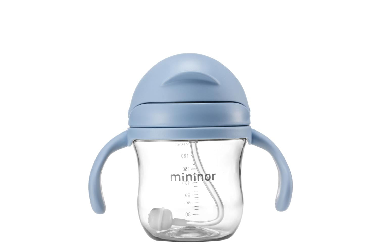 Mininor Straw Bottle | 220ml | Blue