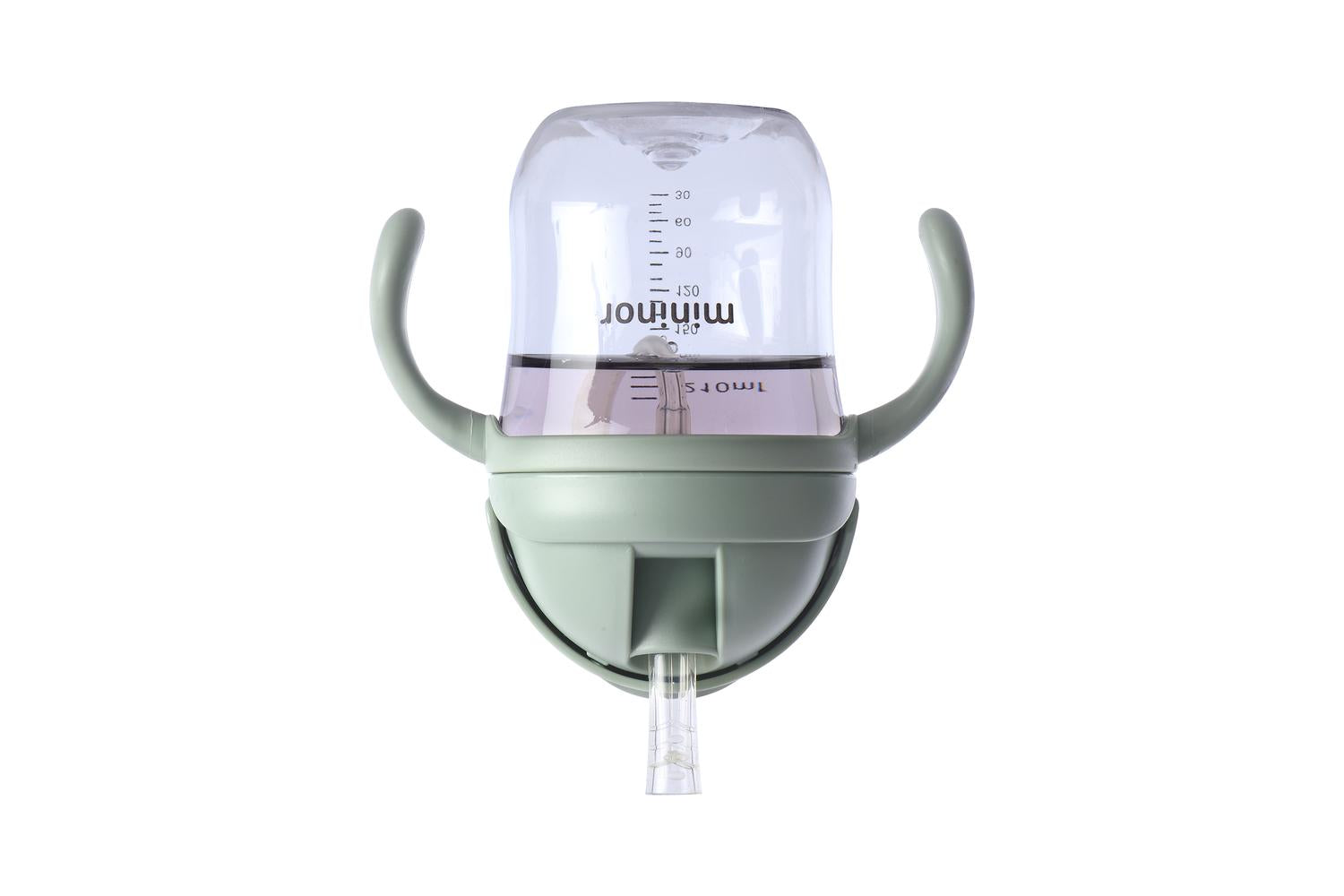 Mininor Straw Bottle | 220ml | Green-4