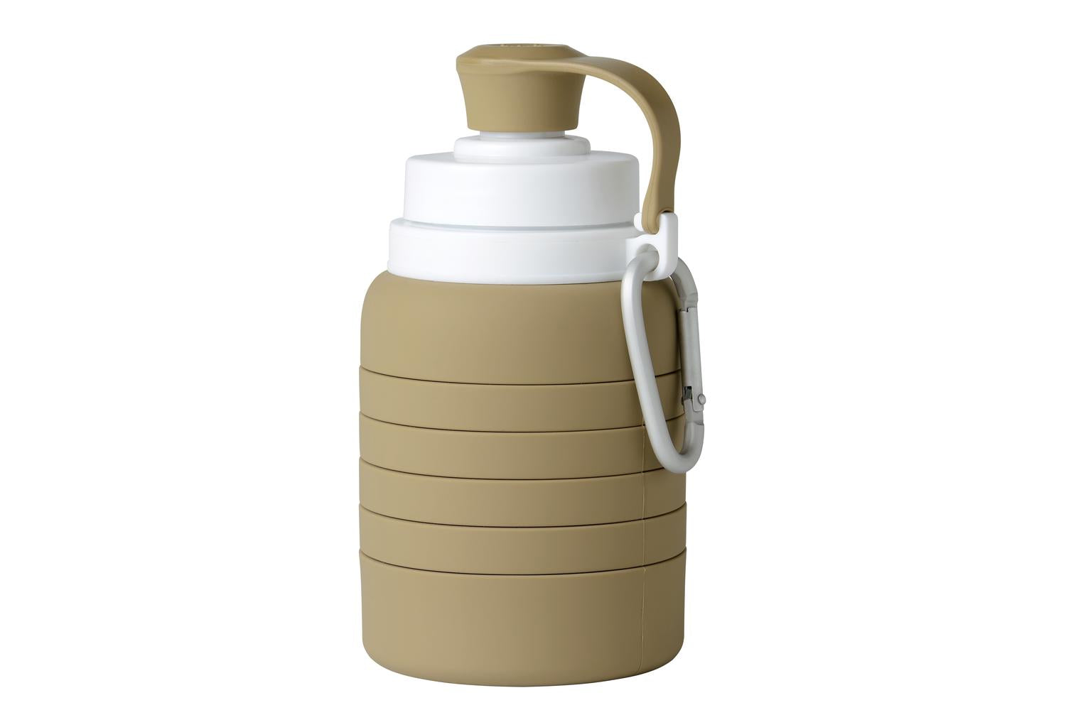 Mininor | 14203 | Olive Foldable Silicone Baby Bottle - High-quality, Durable Baby Feeding Equipment Â– Perfect For Out & About
