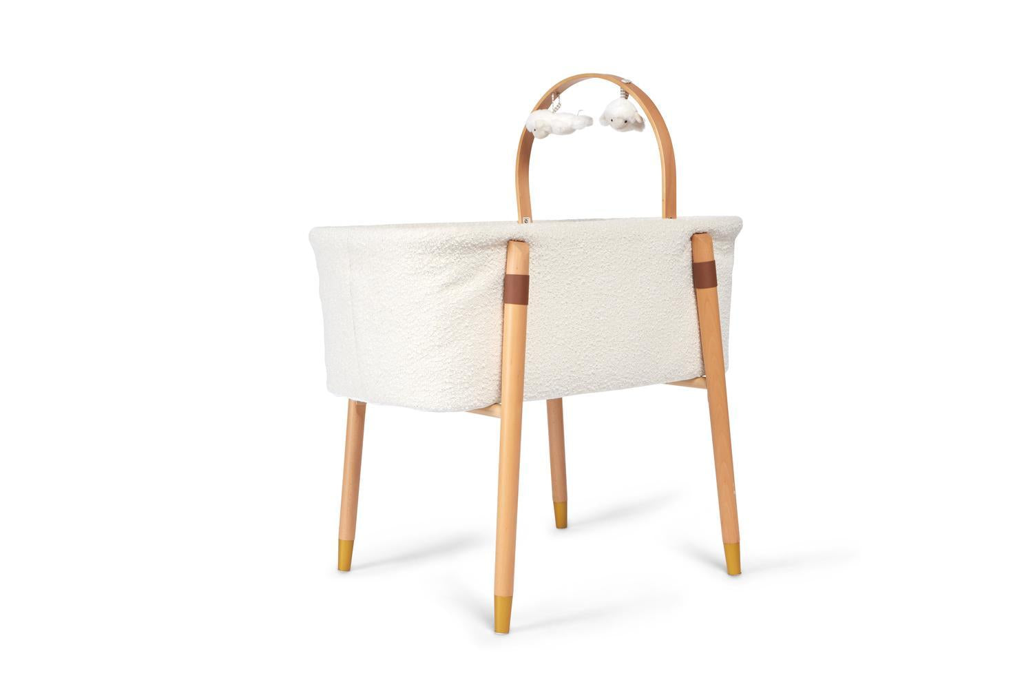 Baby Elegance Vola Crib | Baby Cot Bed | Boucle | White-3