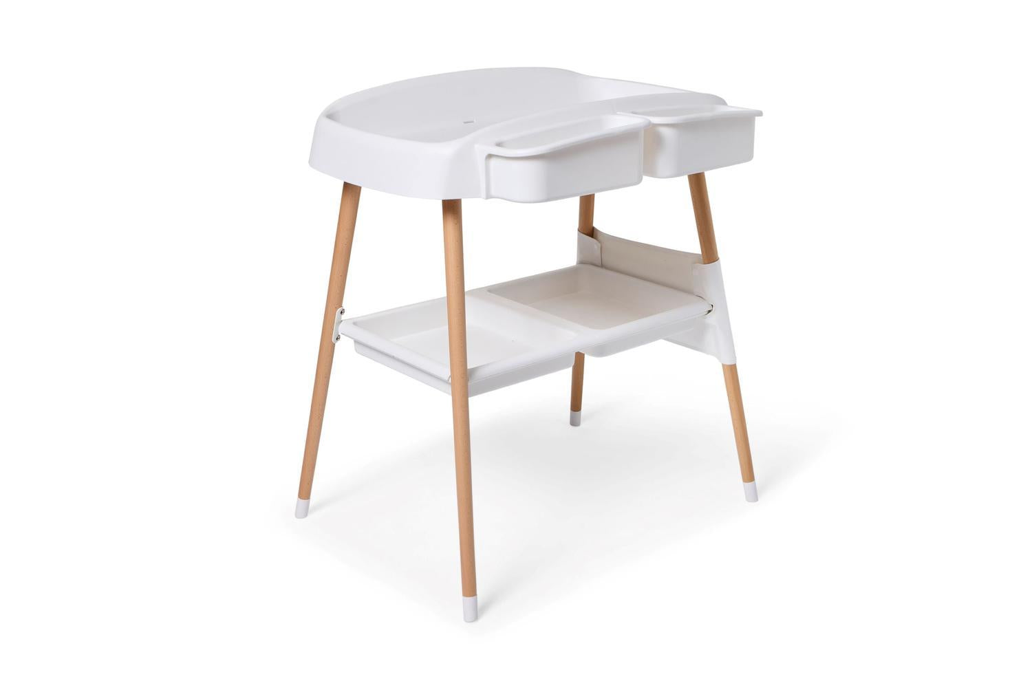 Baby Elegance Vola Changing Unit | Baby Change Table | Beech Wood | White-2