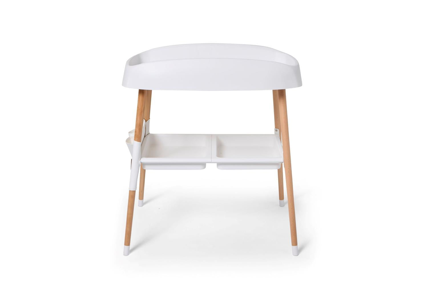 Baby Elegance Vola Changing Unit | Baby Change Table | Beech Wood | White-4