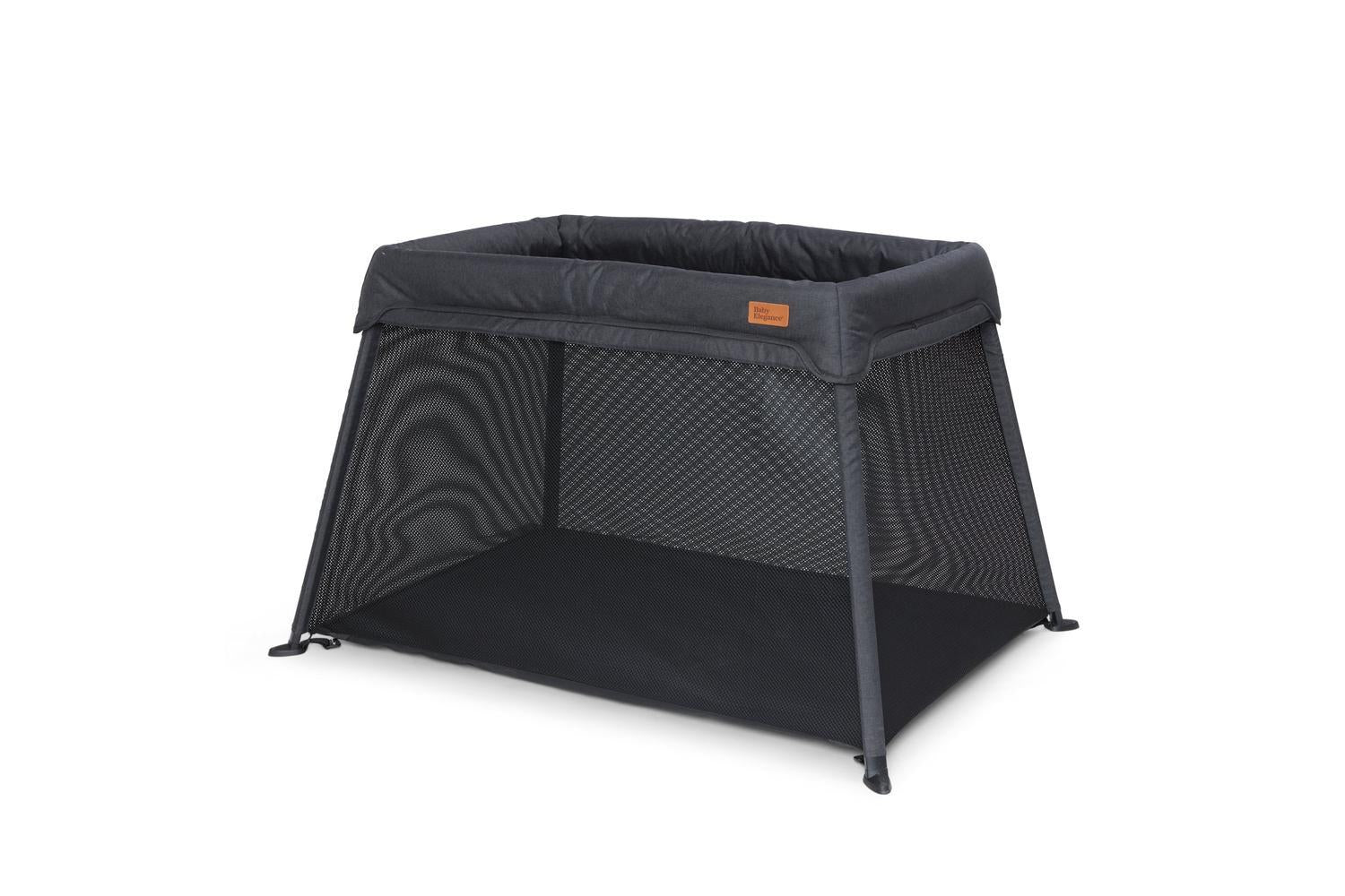 Baby Elegance Air2 Travel Cot Black | Travel Cot | Fabric | Standard Size-3