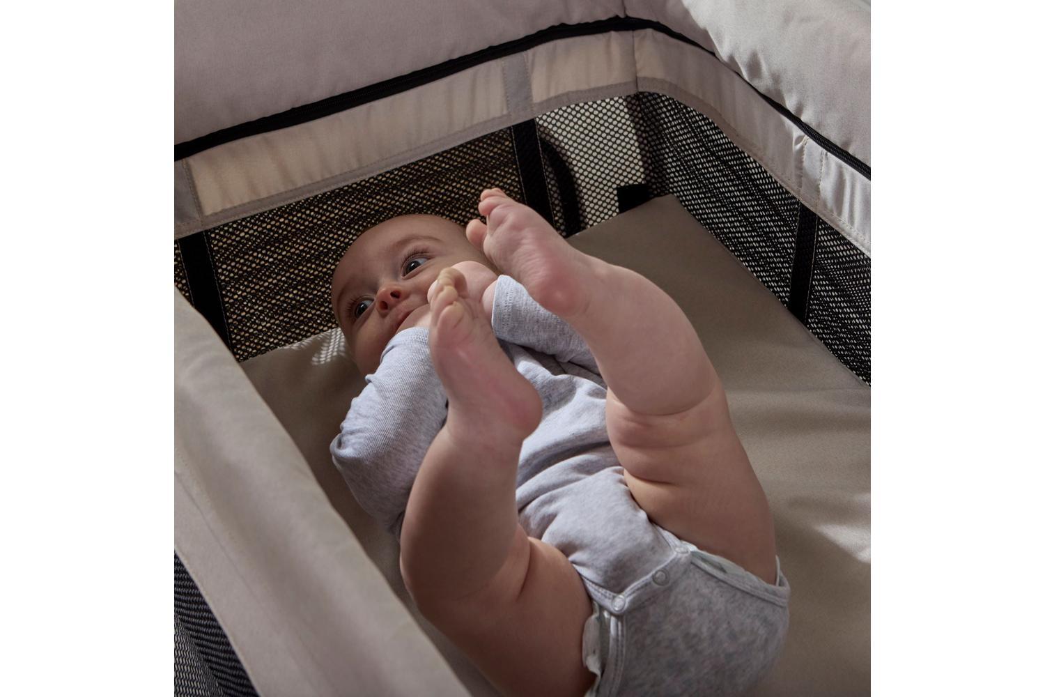 Baby Elegance Air2 Travel Cot | Travel Cot | Stone-2