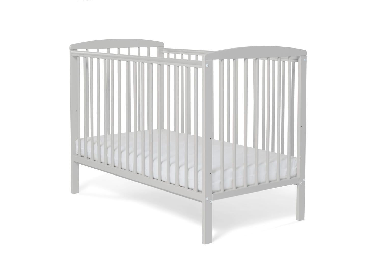 Baby Elegance Starlight Cot | Baby Cot Bed | Grey | Standard Size