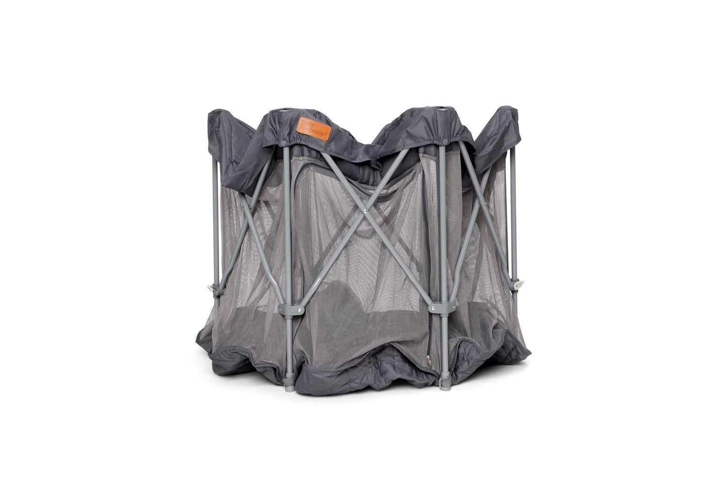 Baby Elegance Foldable Play Pen Grey | Play Pen | Fabric-3