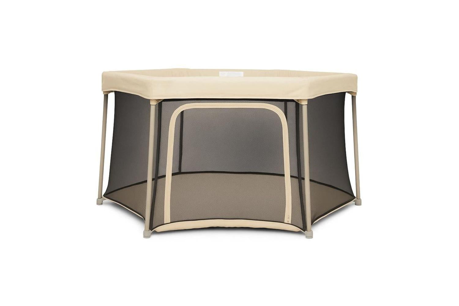 Baby Elegance Foldable Play Pen Stone | Playpen | Fabric