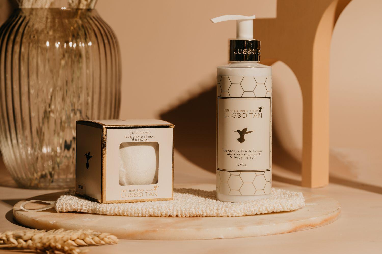 Lusso LTLYSFLBB Tan Love Your Skin Collection - Fresh Lemon Bath-5