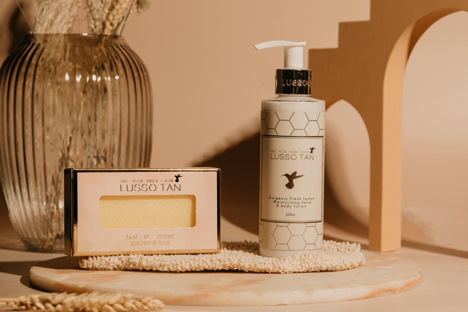 Lusso Tan LTLYSFLSB Love Your Skin Collection Fresh Lemon Shower-5