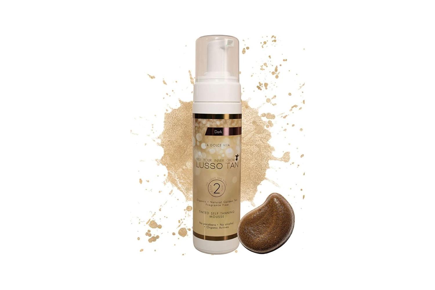 Lusso Tan LTDTM200 Tinted Self Tanning Mousse | Dark | 200ml