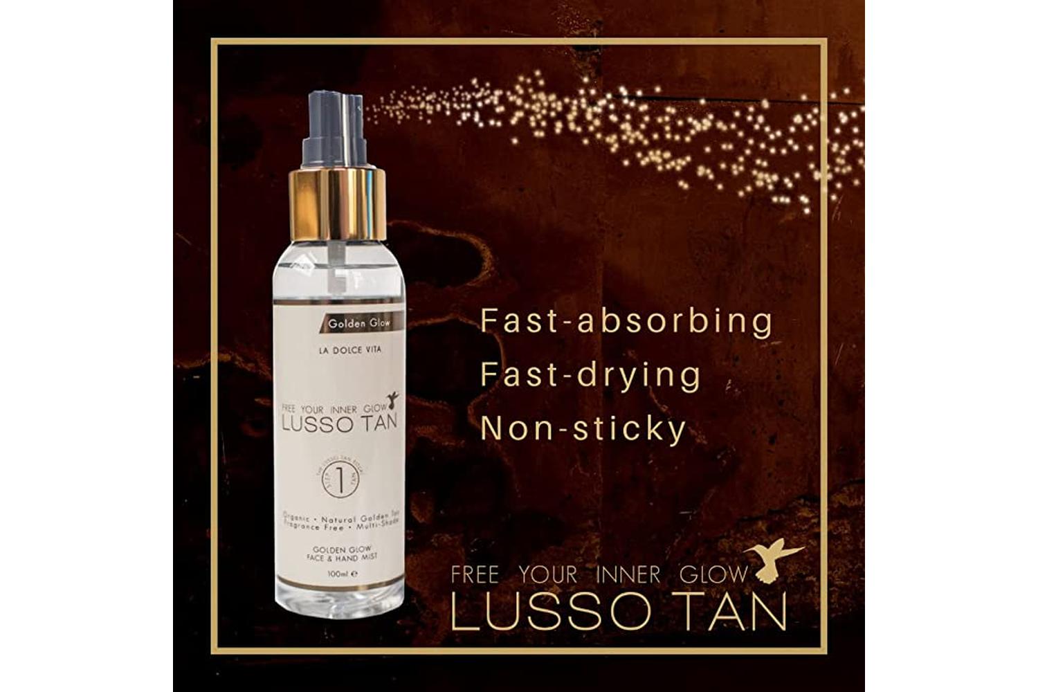 Lusso Tan LTGGHM100 Golden Glow Face & Hand Mist | 100ml-2