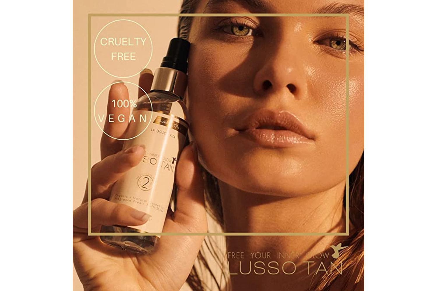 Lusso Tan LTGGHM100 Golden Glow Face & Hand Mist | 100ml-3