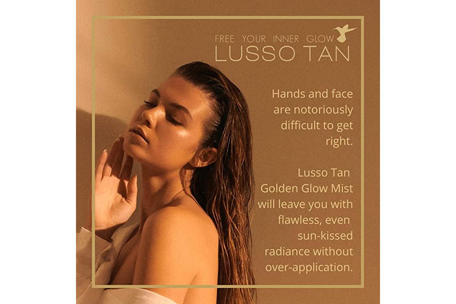 Lusso Tan LTGGHM100 Golden Glow Face & Hand Mist | 100ml-5