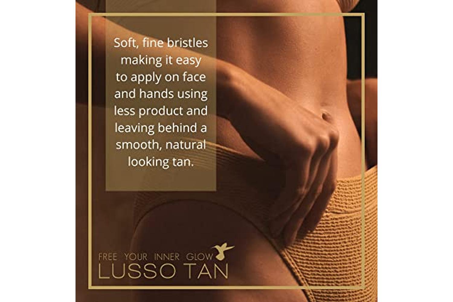 Lusso Tan LTSHFB Sunless Tanning Hand & Face Brush-2