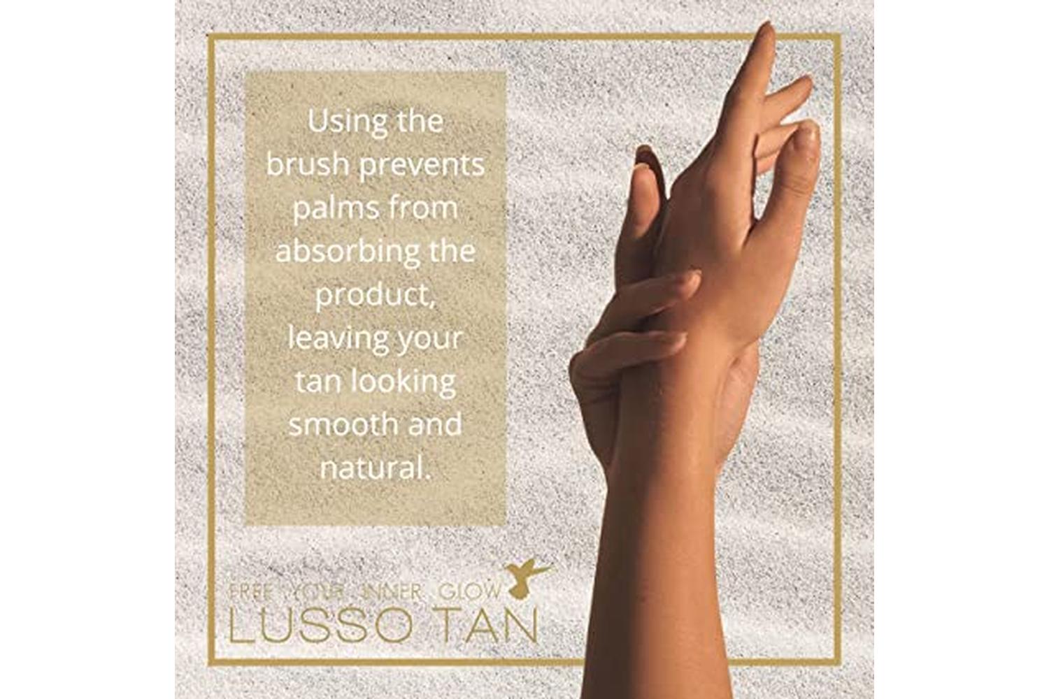 Lusso Tan LTSHFB Sunless Tanning Hand & Face Brush-4