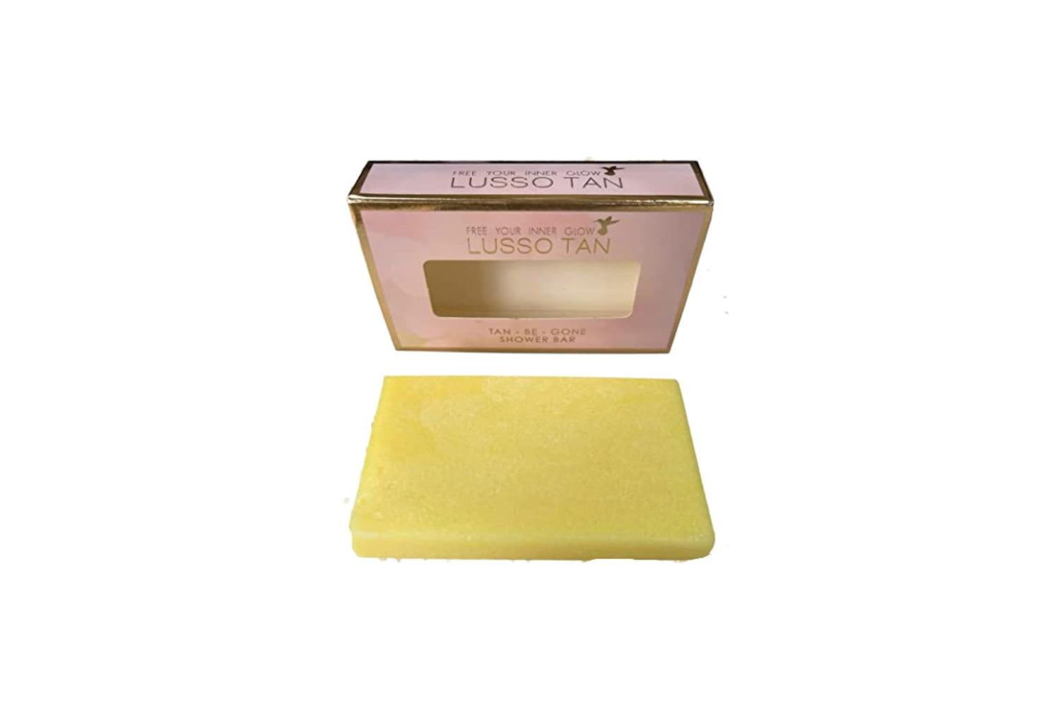Lusso Tan LTOFLSB Tan-Be-Gone Original Fresh Lemon Shower Bar