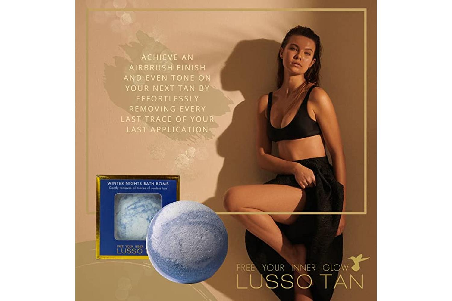Lusso Tan LTWNTRBB Winter Nights Bath Bomb-2