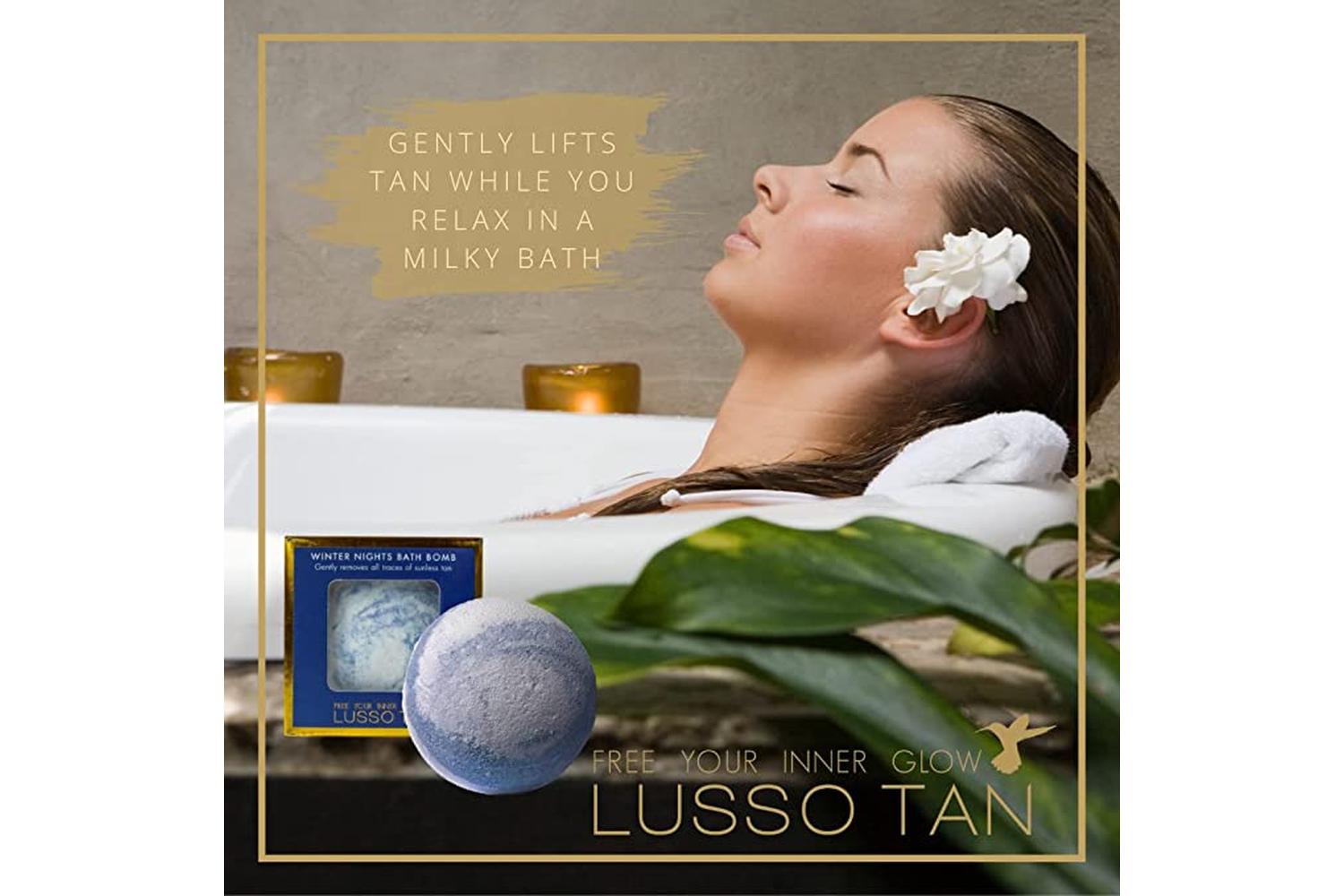 Lusso Tan LTWNTRBB Winter Nights Bath Bomb-3