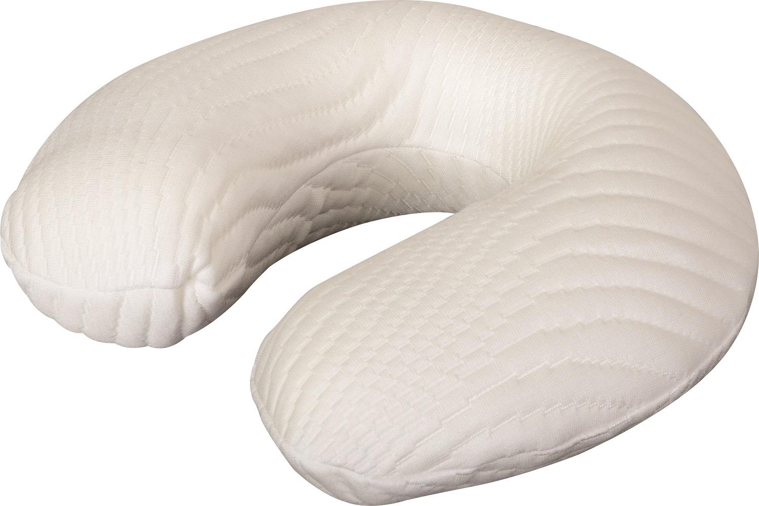 Hemmka Health Orthopedic Visco Travel Pillow | Viscoelastic Material | Black