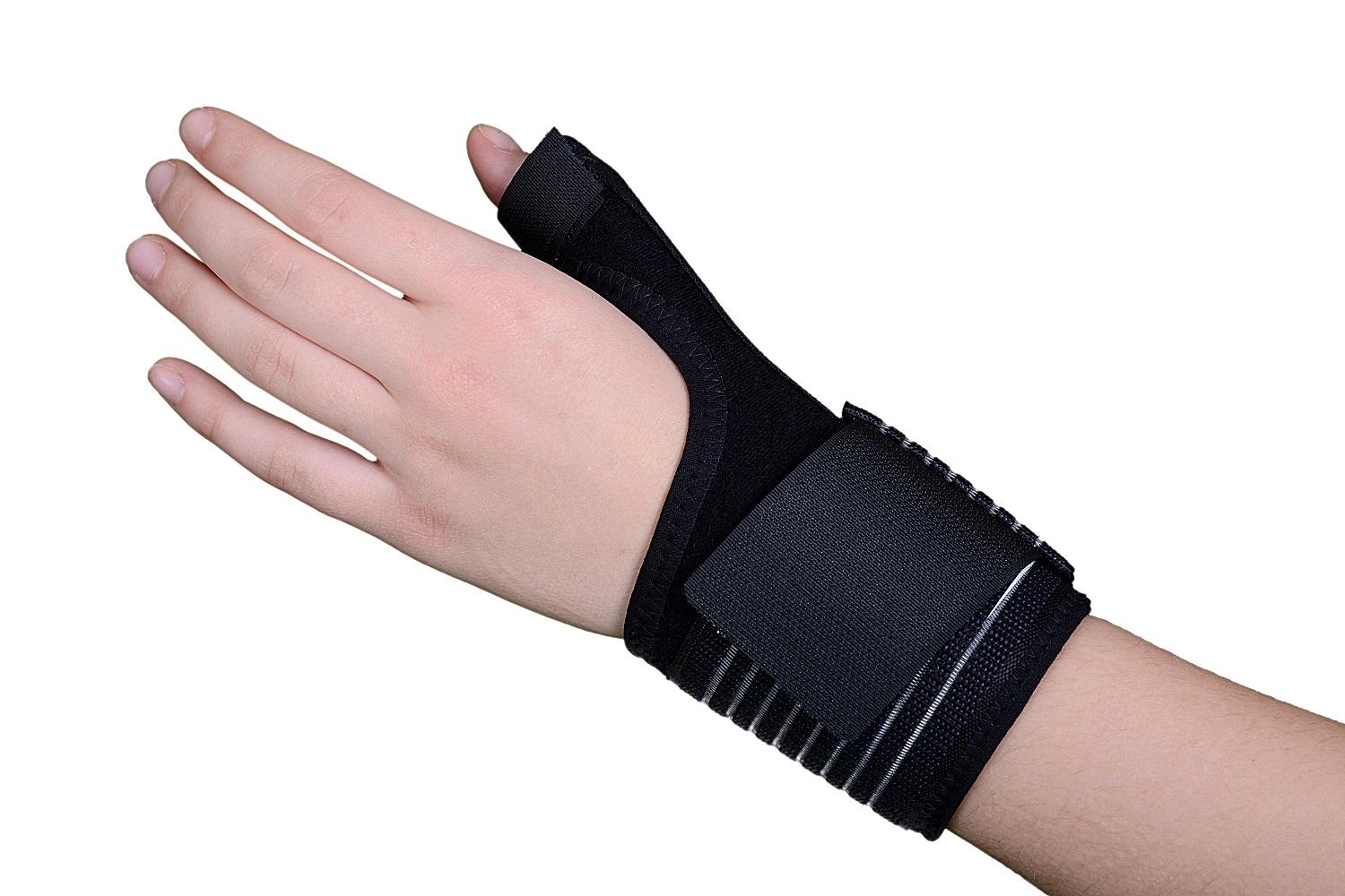 Hemmka Health Wrist De Quervain Splint | Joint Support Strap | Adjustable | One Size Fits All