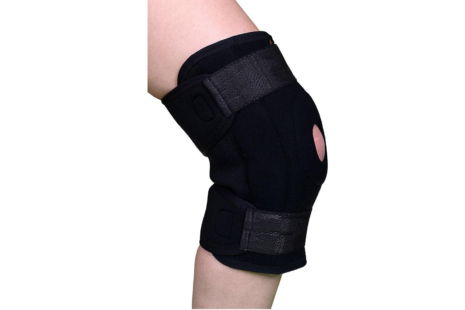 Hemmka Health Knee Brace | Hinged Ligament Support | One Size Fits All