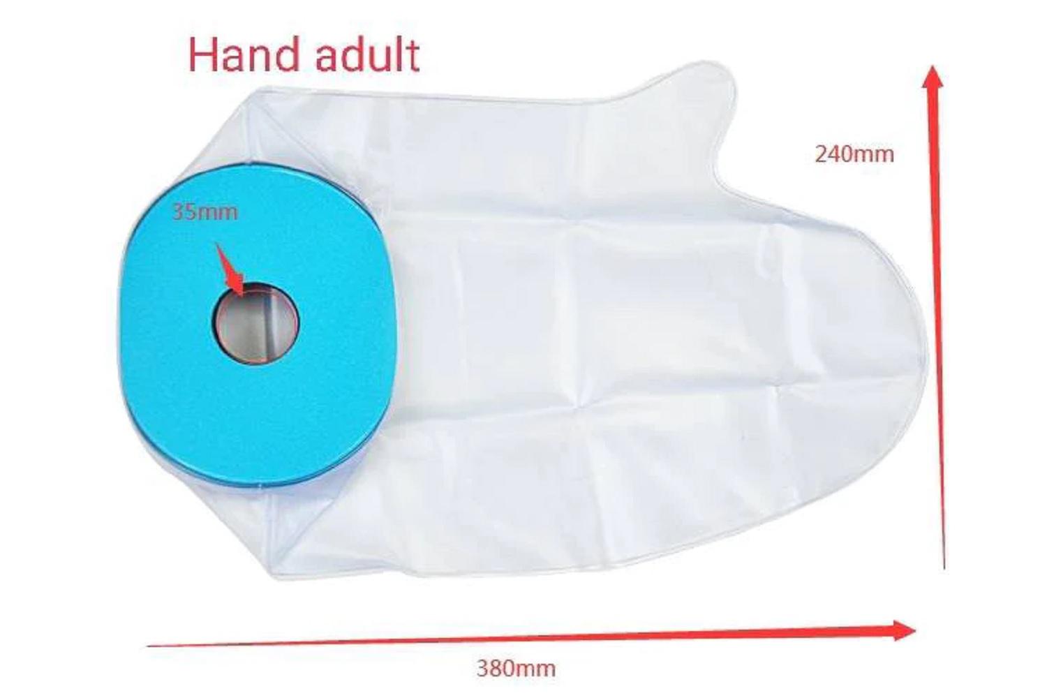 Hemmka Health Waterproof Cast Protector - Hand | Joint Support | Neoprene | Size: 380 X 240mm-2