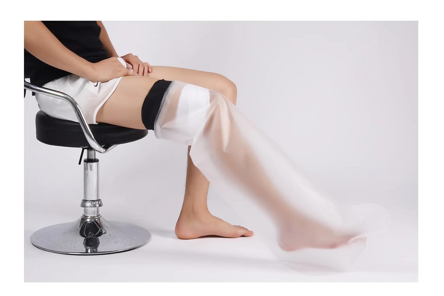 Hemmka Health Waterproof Cast Protector | Adult Long Leg