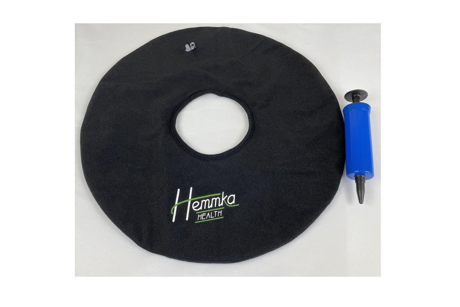 Hemmka Health Inflatable Round Donut Cushion | Joint Support And Pressure Relief | Pvc | 46cm-2