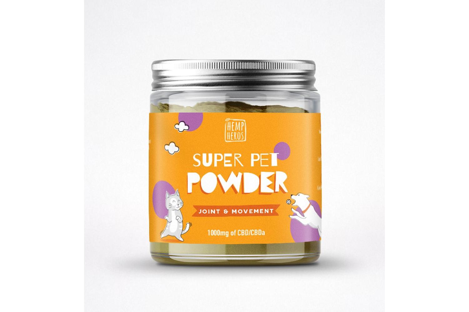 Hemp Heros HH117 Joint & Movement Super Pet Powder