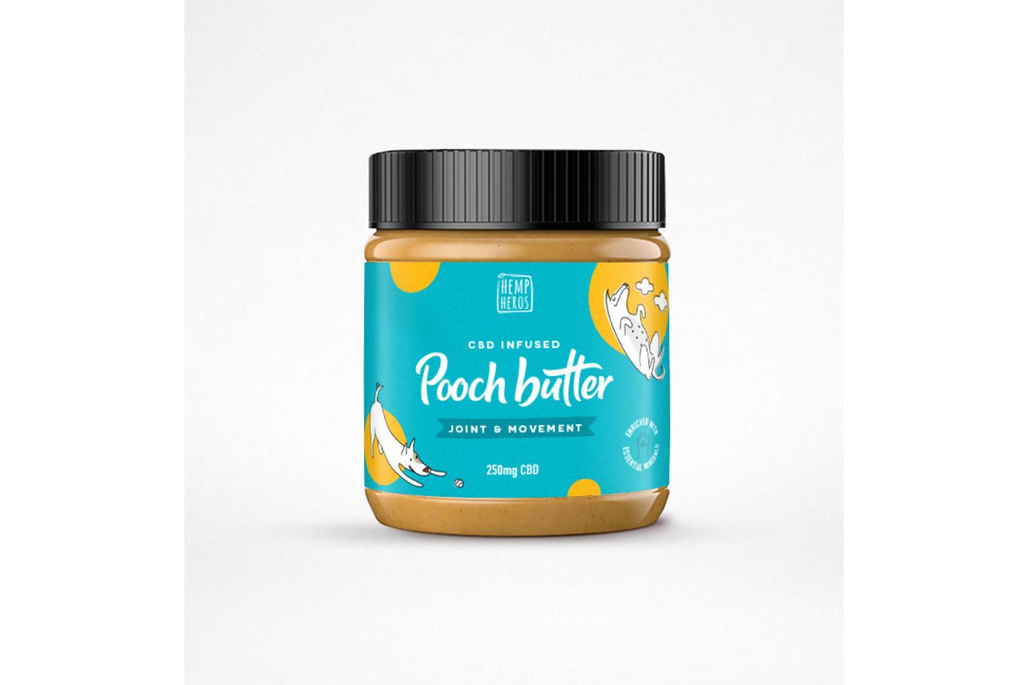 Hemp Heros HH121P Joints & Movement CBD Pooch Butter for Dogs