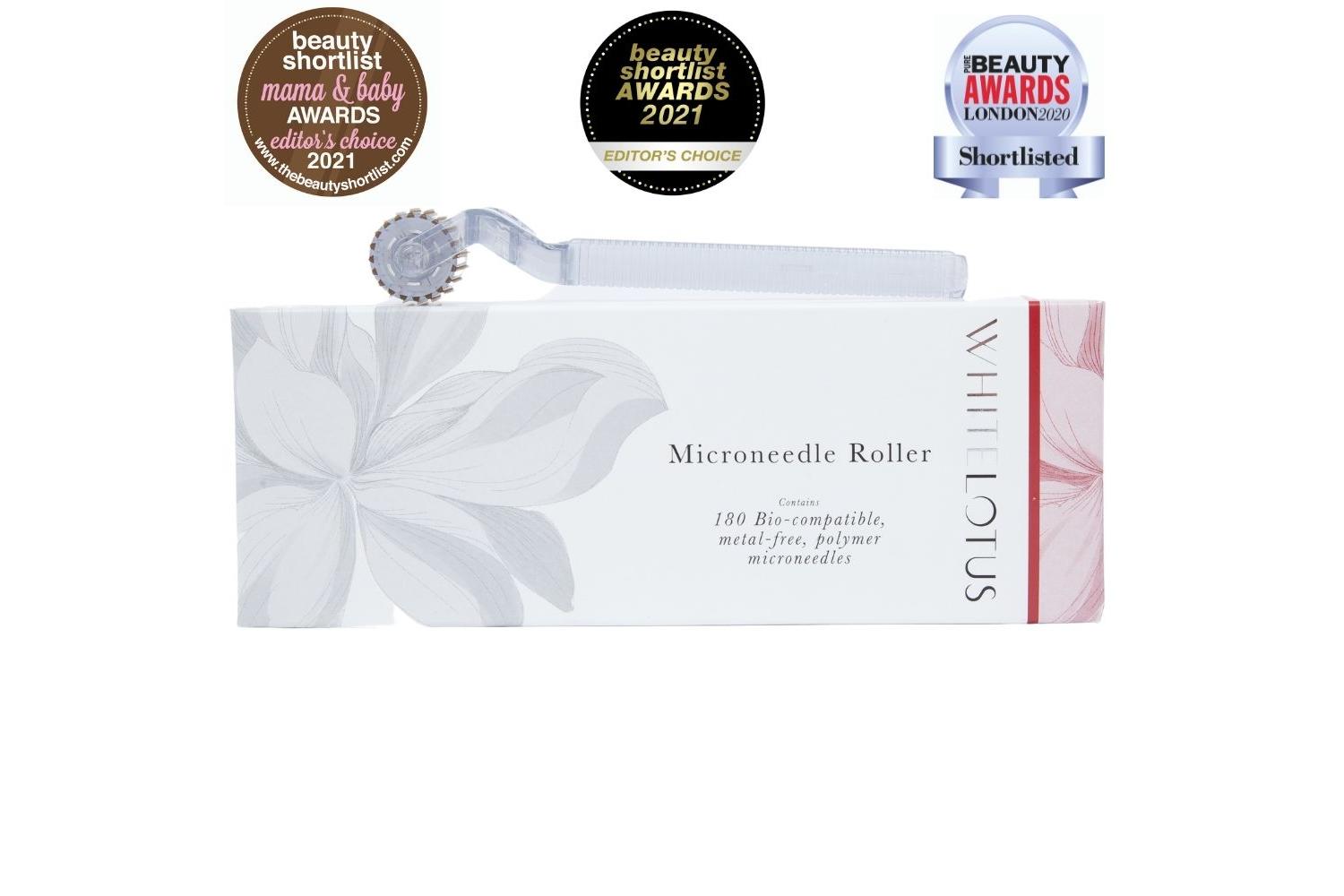 White Lotus PR204 Hypoallergenic Dermaroller | 1.0mm-3