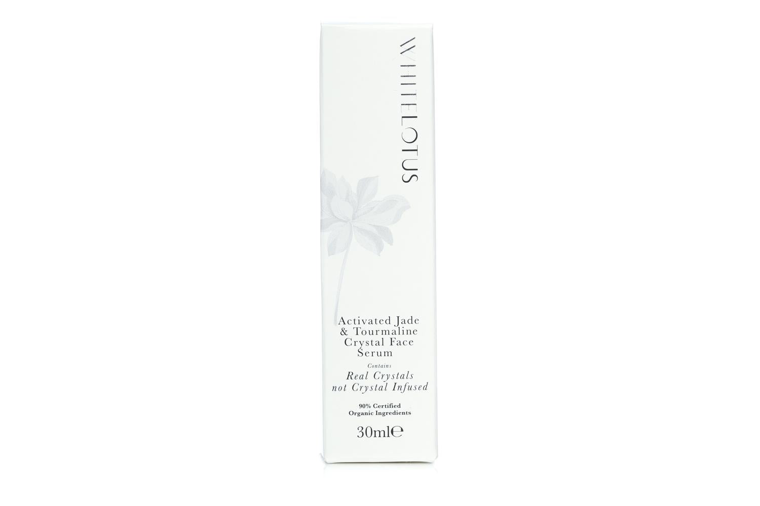 White Lotus PR28 Activated Jade & Tourmaline Crystal Serum | 30ml-4