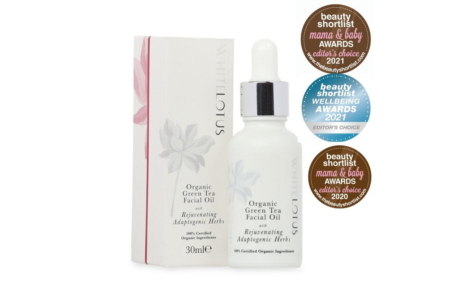 White Lotus PR36 Organic Green Tea Face Oil | 30ml-2