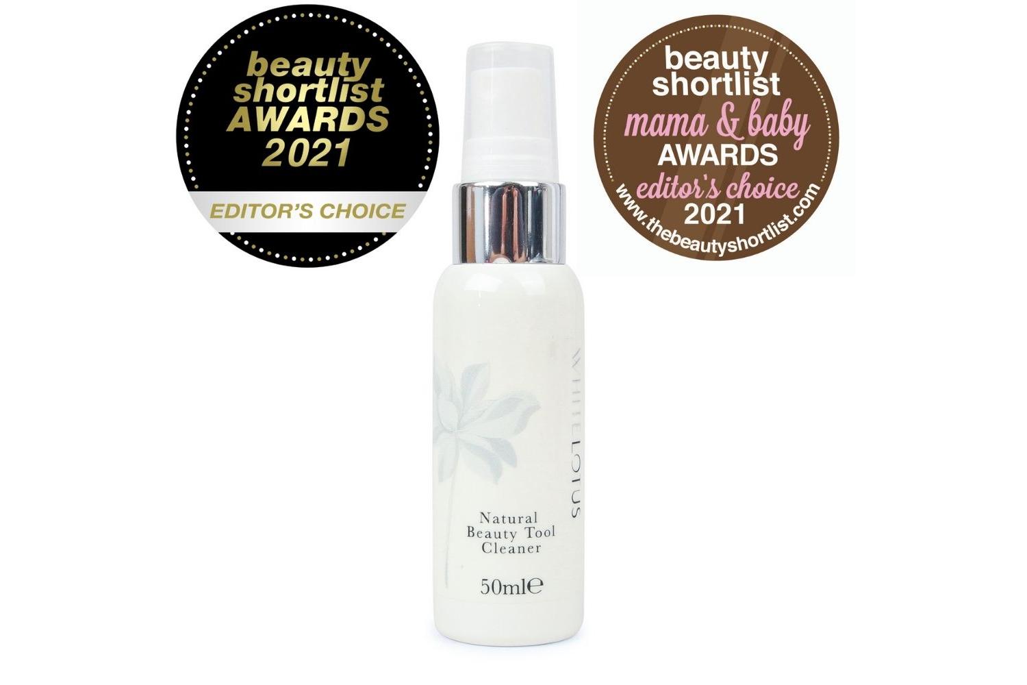 White Lotus PR35 Natural Beauty Tool Cleaner | 50ml