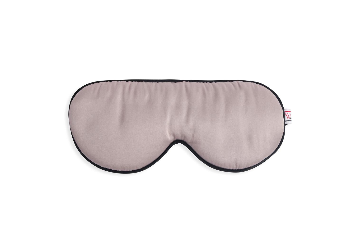 White Lotus Pr11 100% Pure Silk Eye Mask | Pearl Grey-5