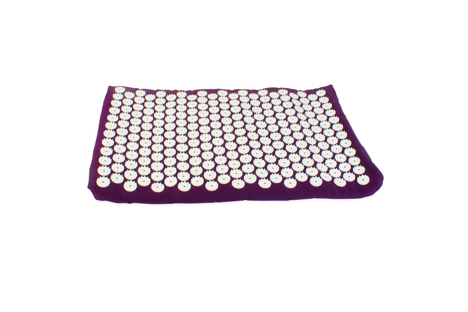 White Lotus Pr14 Memory Foam Acupressure Mat | Purple-3