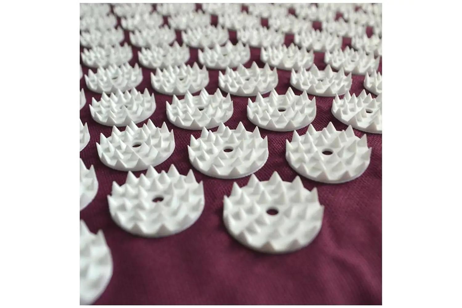 White Lotus Pr14 Memory Foam Acupressure Mat | Purple-5