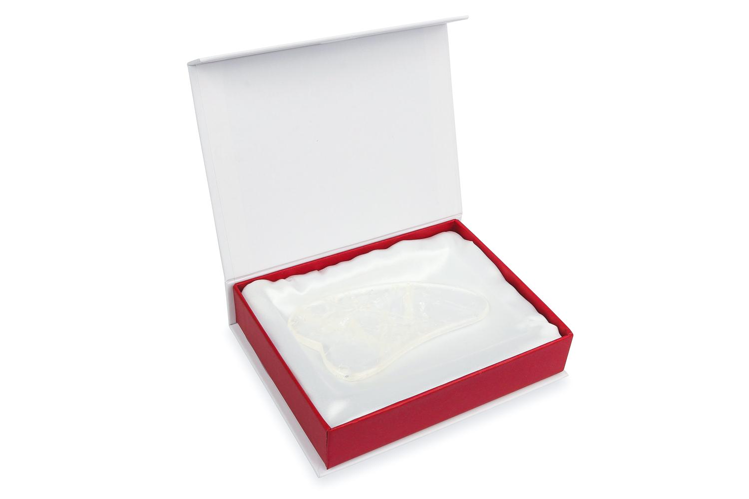 White Lotus Pr245 Clear Quartz Gua Sha-2