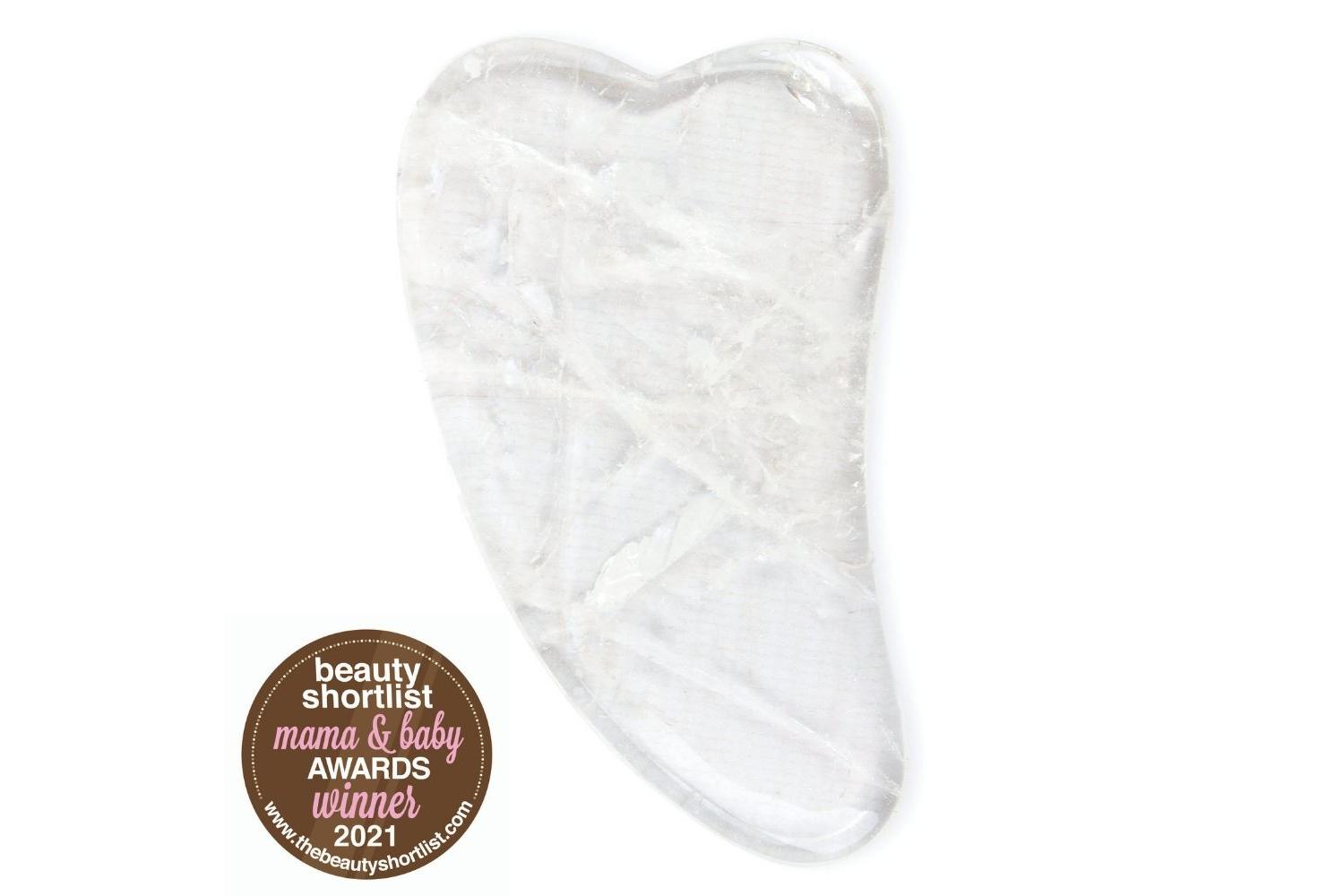 White Lotus Pr245 Clear Quartz Gua Sha-3