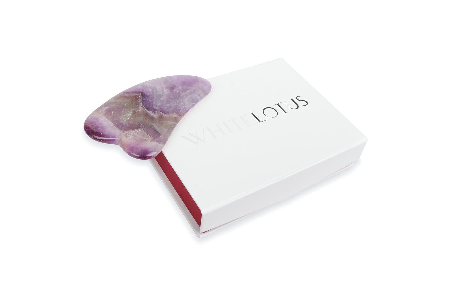 White Lotus Pr247 Amethyst Gua Sha