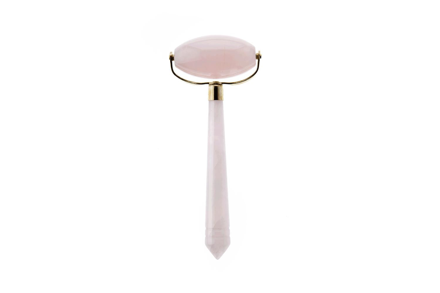 White Lotus Pr226 Large Rose Quartz Roller