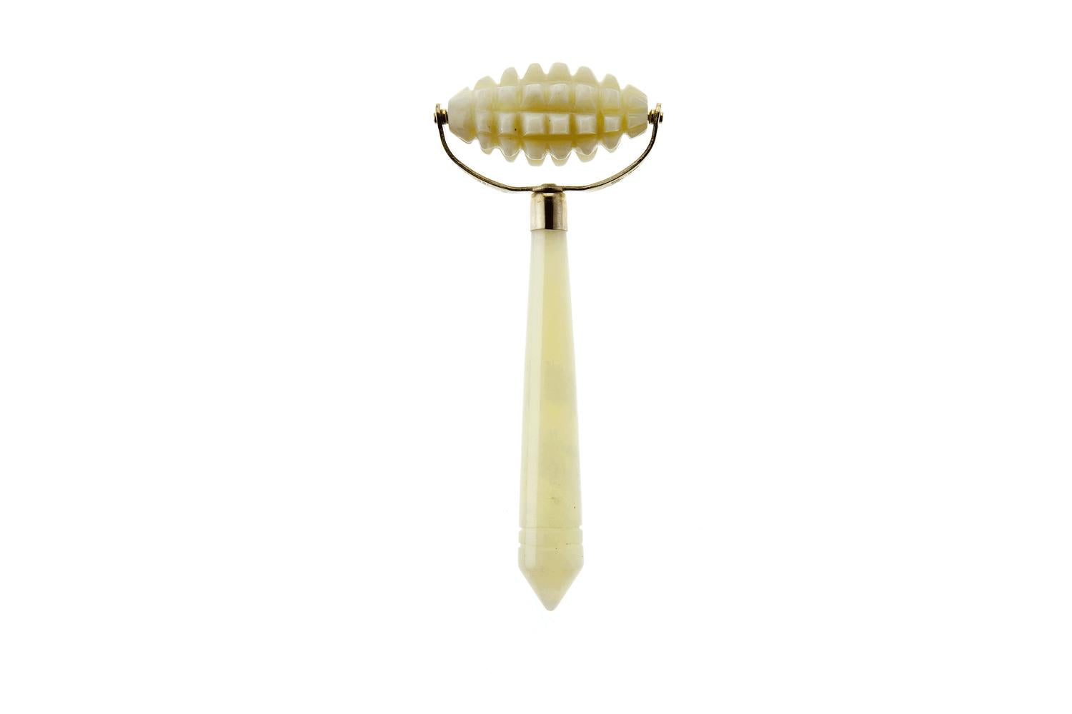 White Lotus Pr90 Intensive Jade Roller (spikey Head)