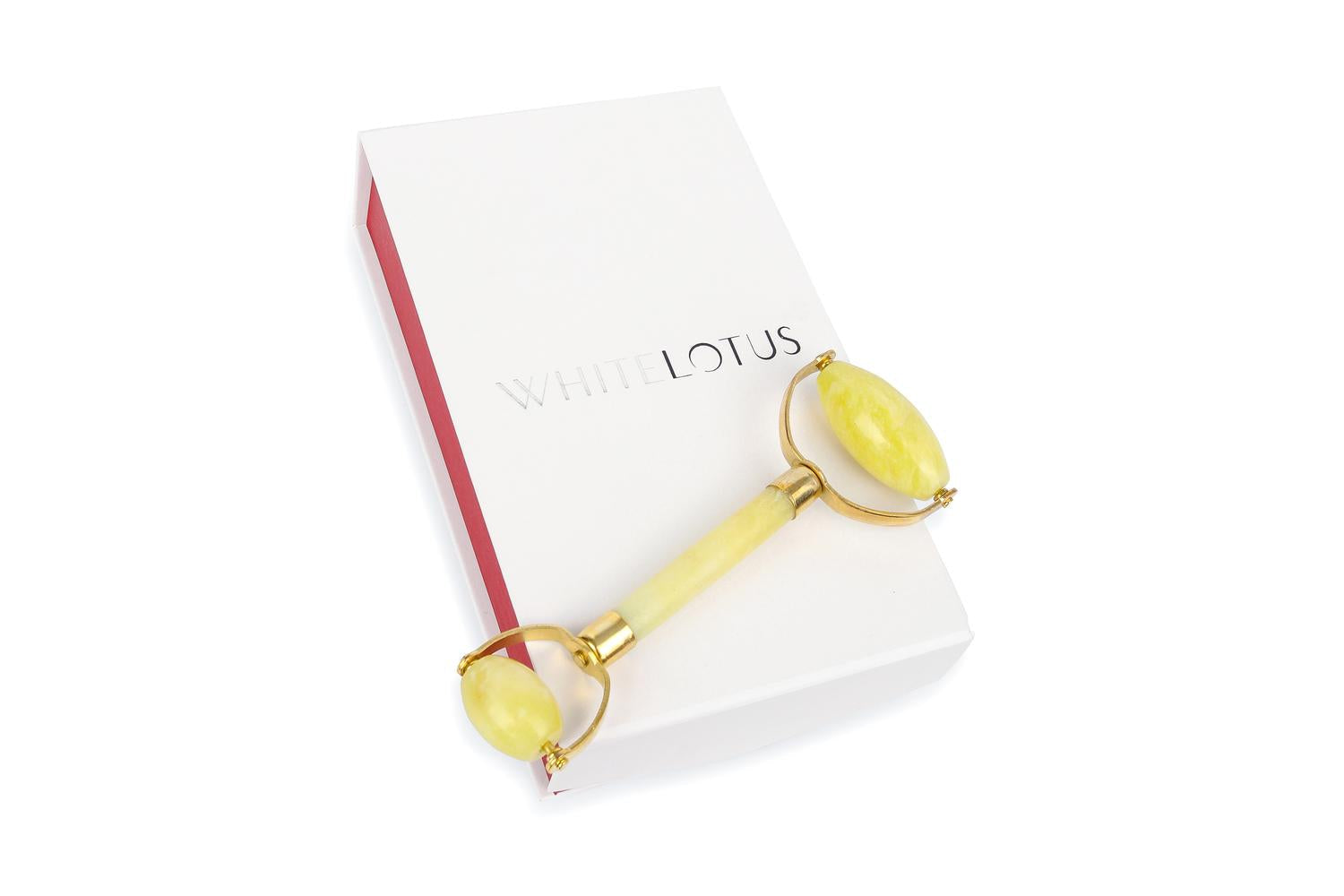 White Lotus Pr233 Double Headed Jade Roller-2